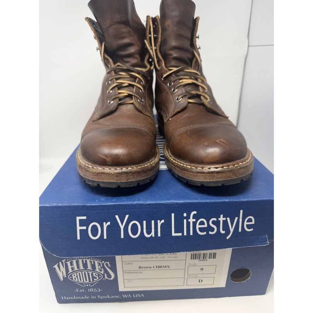 White's MP Service Boot TAD Collab MP360-HC-LUG Men's 9D Brown CHRMX.
